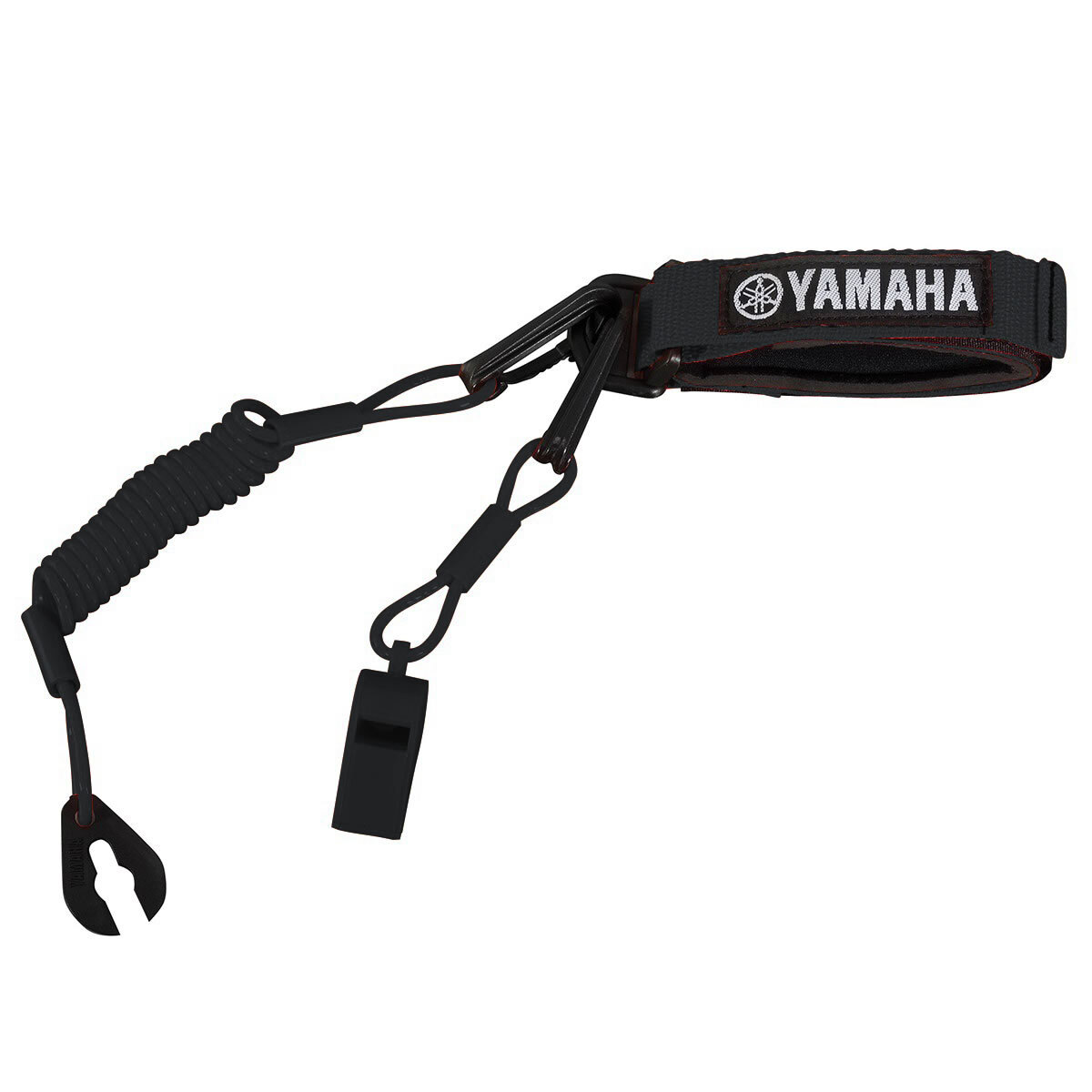 Pro Lanyard avec sifflet noir