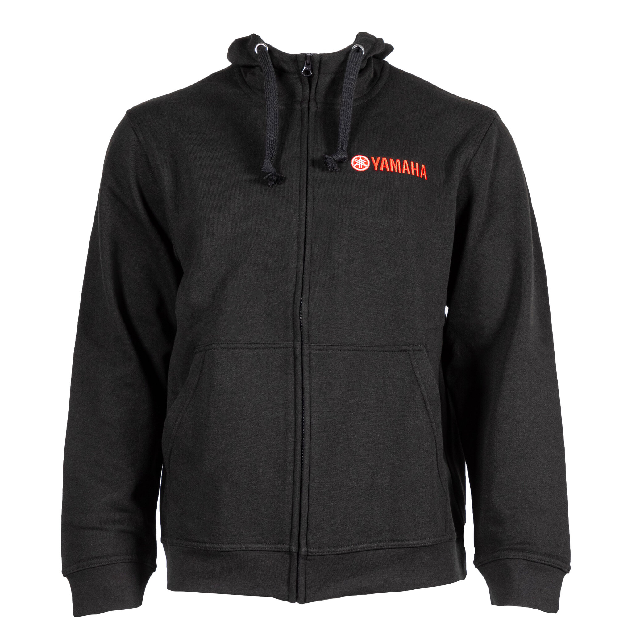 Sweat à capuche unisexe Yamaha Essential Full Zip Small noir