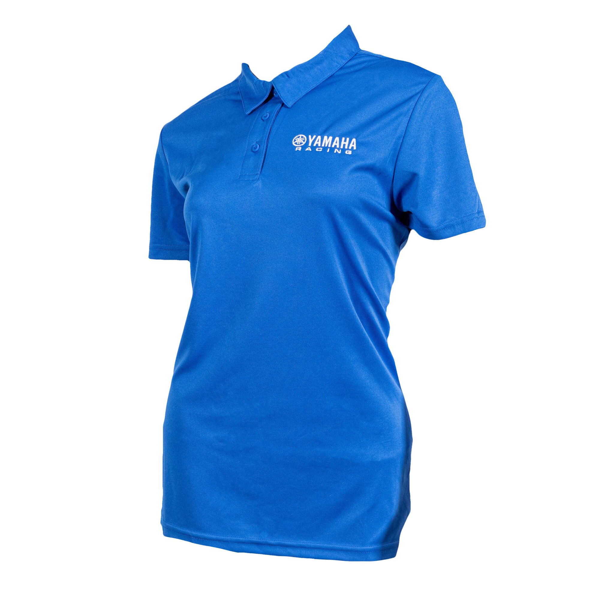 Women's Yamaha Essential Polo Shirt Medium blue