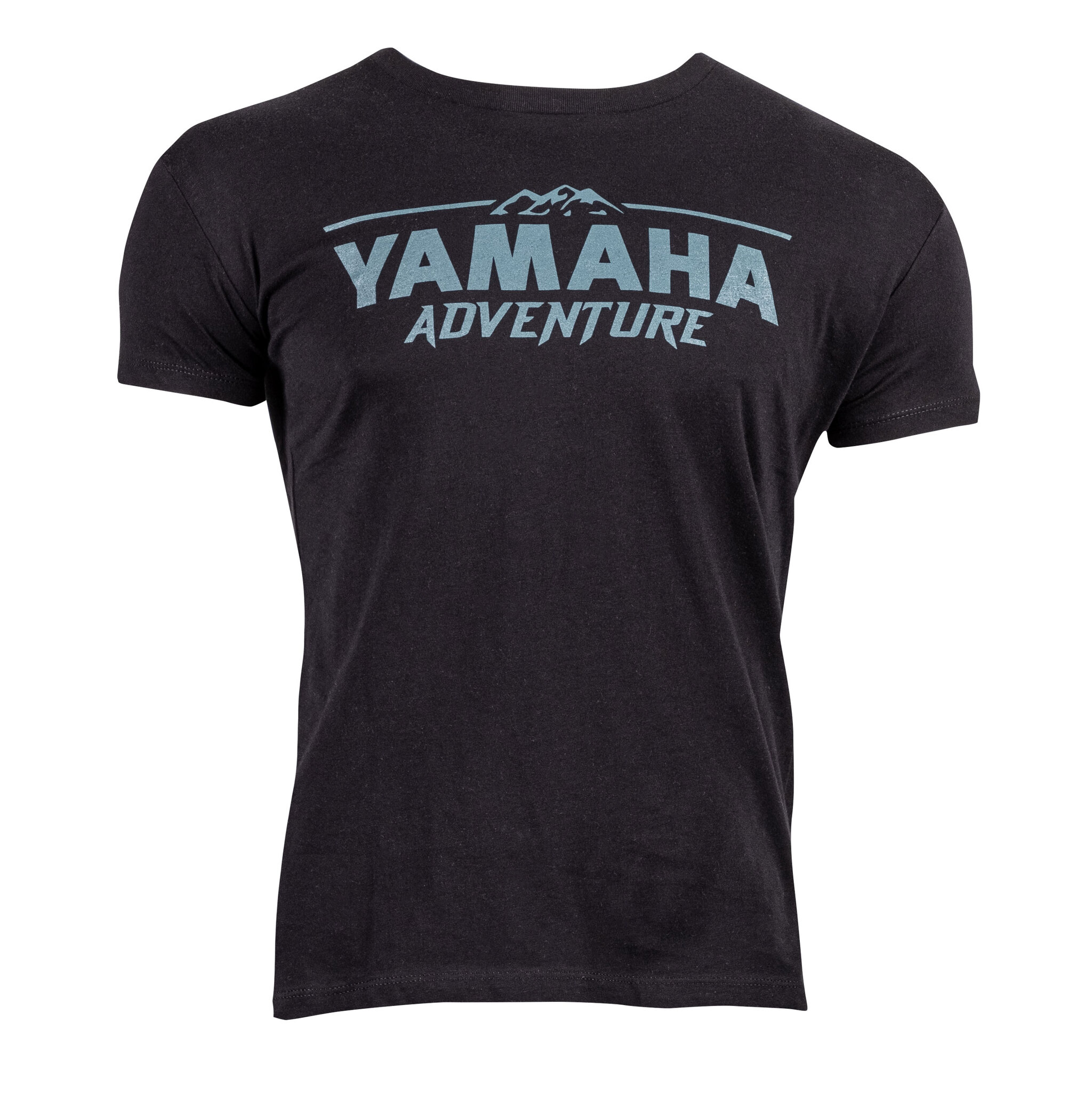 T-shirt Yamaha Adventure pour femme, petit modèle, noir