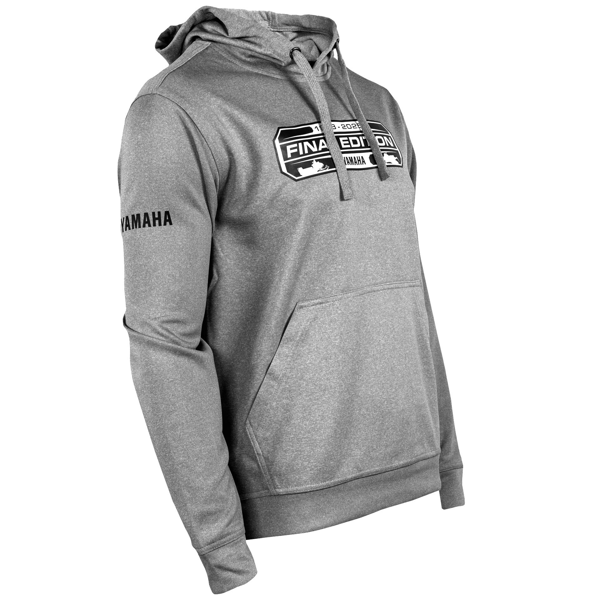 Sweat à capuche Yamaha Final Edition Small gris