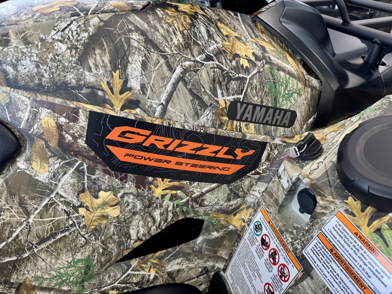 2025 VTT Yamaha Grizzly EPS SE Camouflage
