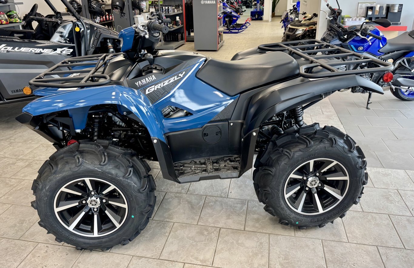 2025 VTT Yamaha Grizzly EPS SE Bleu gris