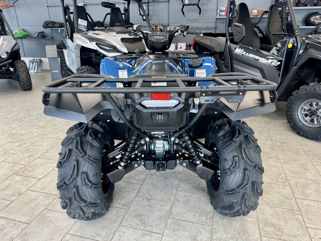 2025 VTT Yamaha Grizzly EPS SE Bleu gris
