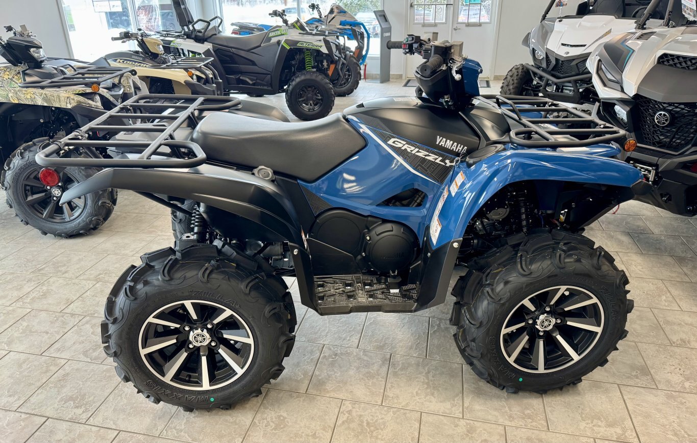 2025 VTT Yamaha Grizzly EPS SE Bleu gris