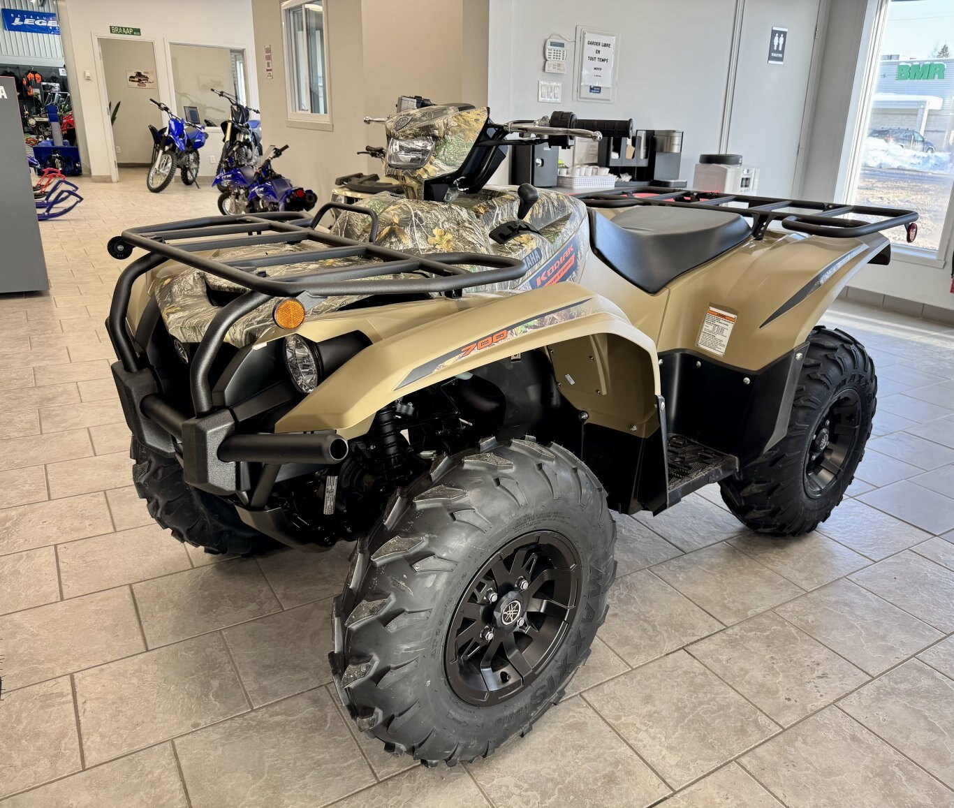 2025 VTT Yamaha Kodiak 700 EPS beige automnal