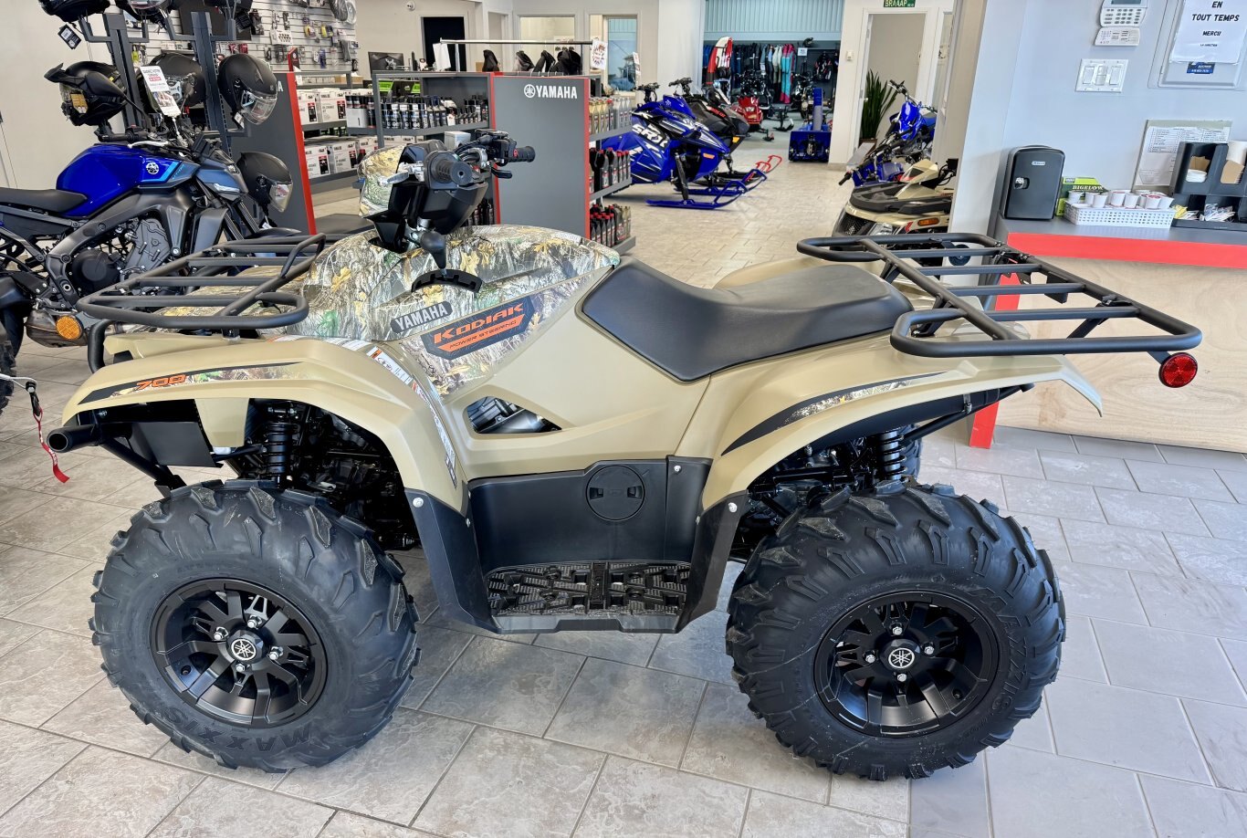 2025 VTT Yamaha Kodiak 700 EPS beige automnal