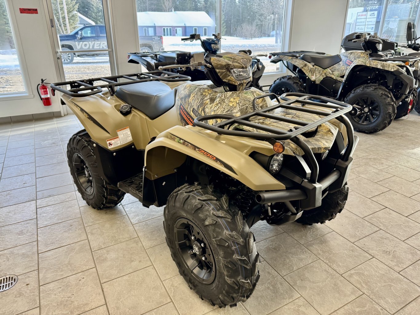 2025 VTT Yamaha Kodiak 700 EPS beige automnal