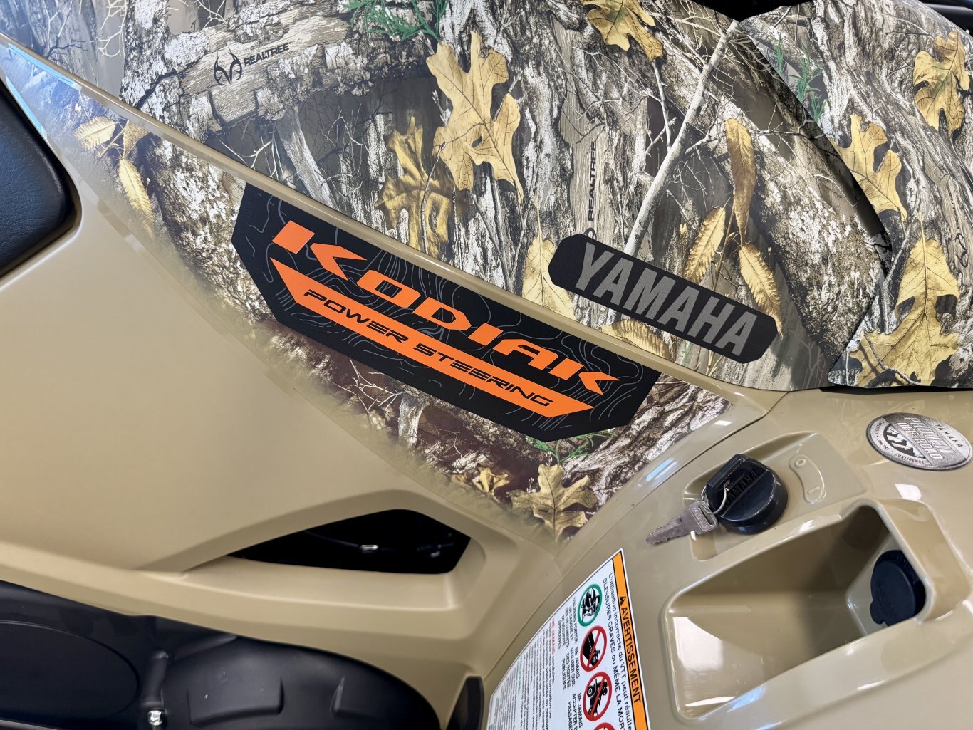 2025 VTT Yamaha Kodiak 700 EPS beige automnal