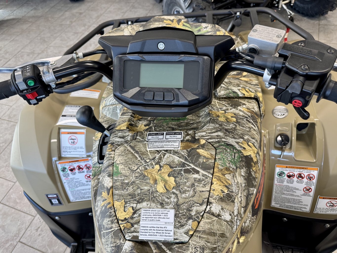 2025 VTT Yamaha Kodiak 700 EPS beige automnal