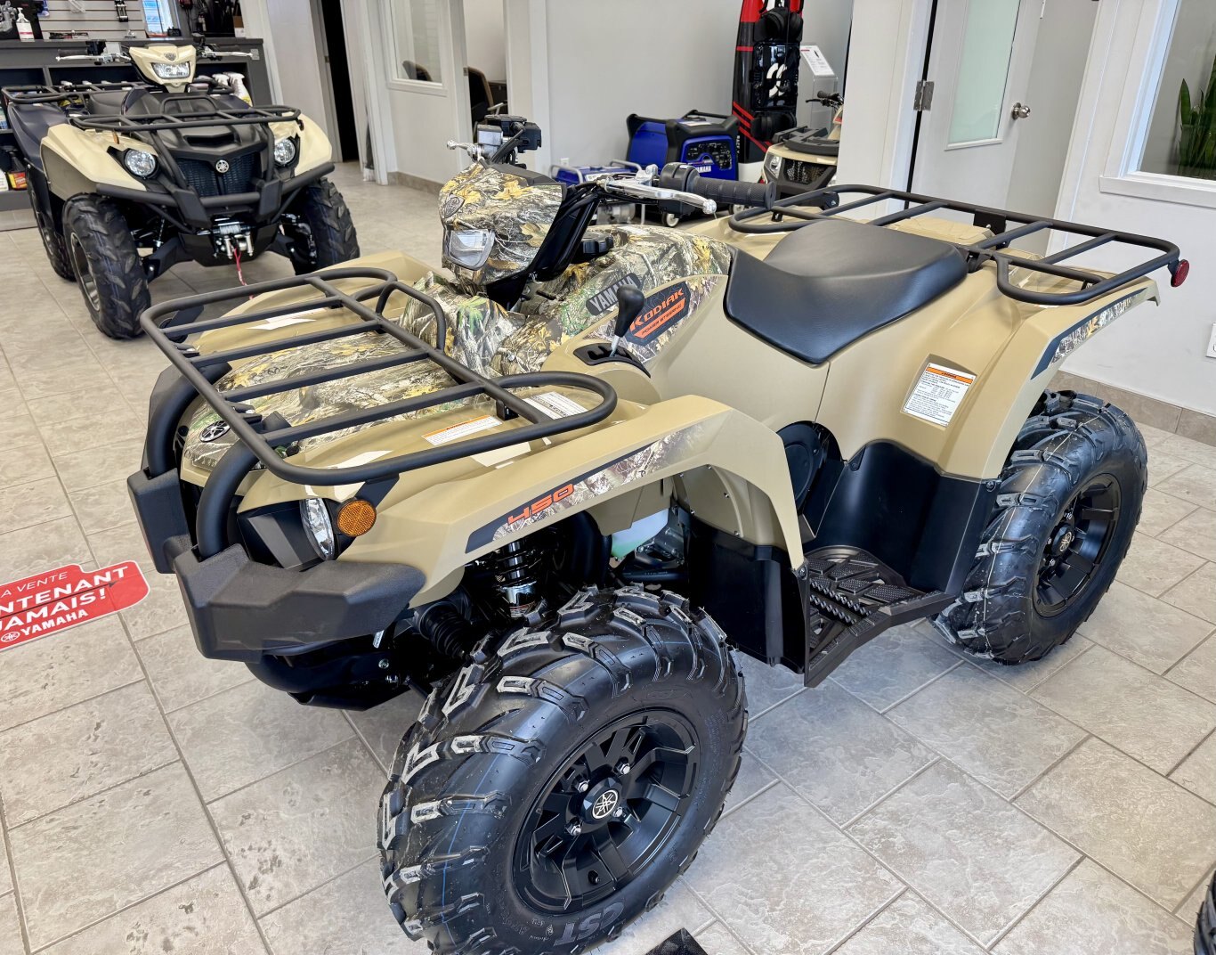 2025 VTT Yamaha Kodiak 450 EPS beige automnal