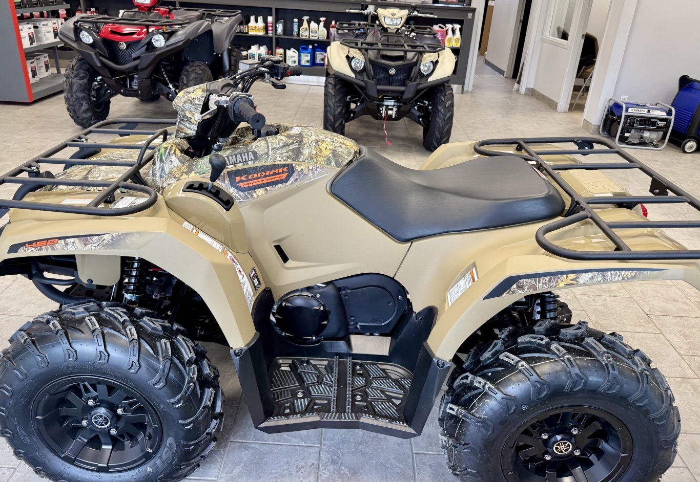 2025 VTT Yamaha Kodiak 450 EPS beige automnal