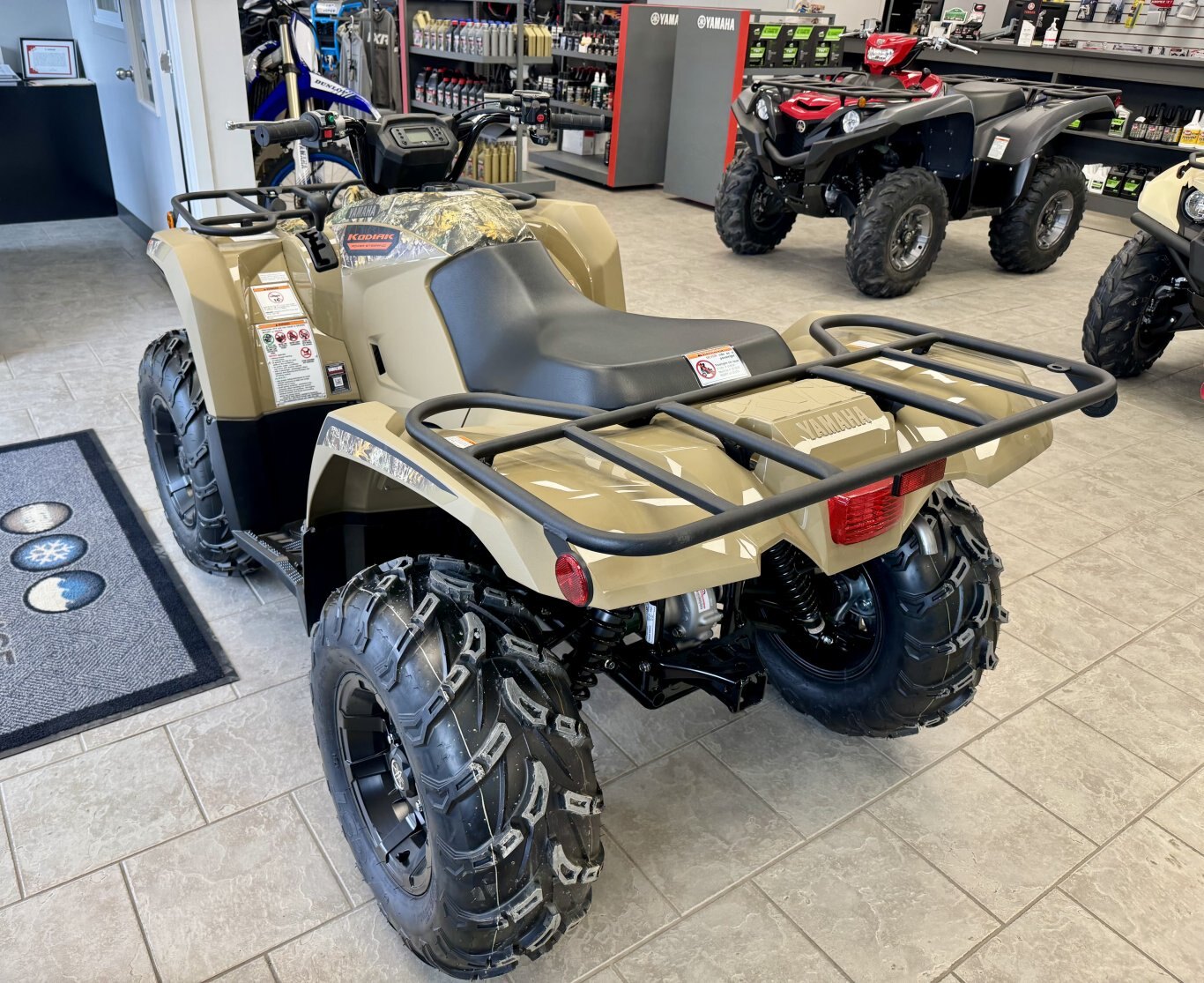 2025 VTT Yamaha Kodiak 450 EPS beige automnal