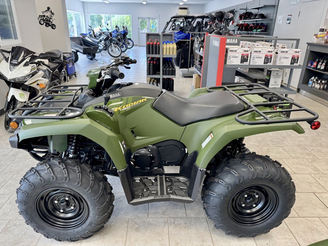 2025 VTT Yamaha Kodiak 450 EPS Vert Tactique