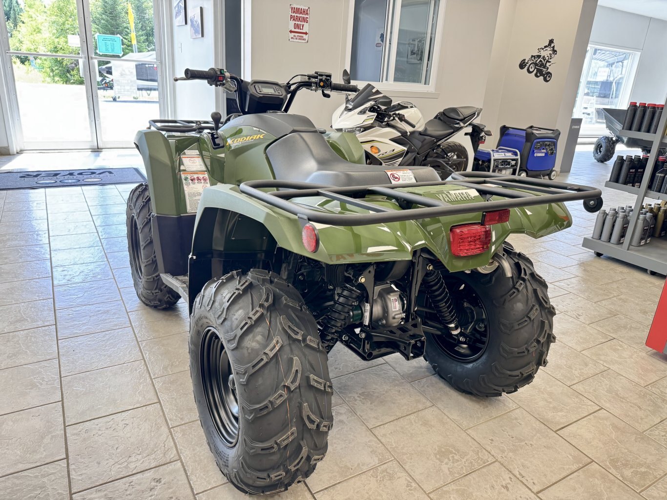 2025 VTT Yamaha Kodiak 450 EPS Vert Tactique