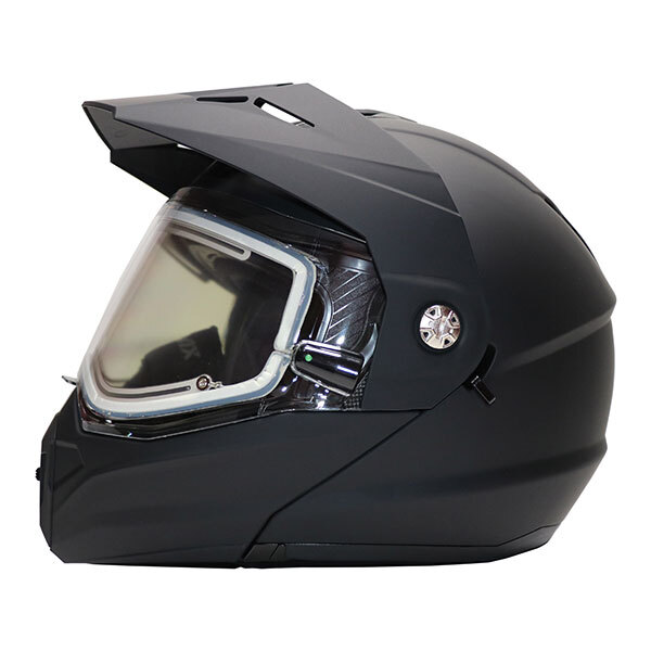 GMAX MD74 SOLID COLD WEATHER MODULAR FULL FACE HELMET Electric Large Black