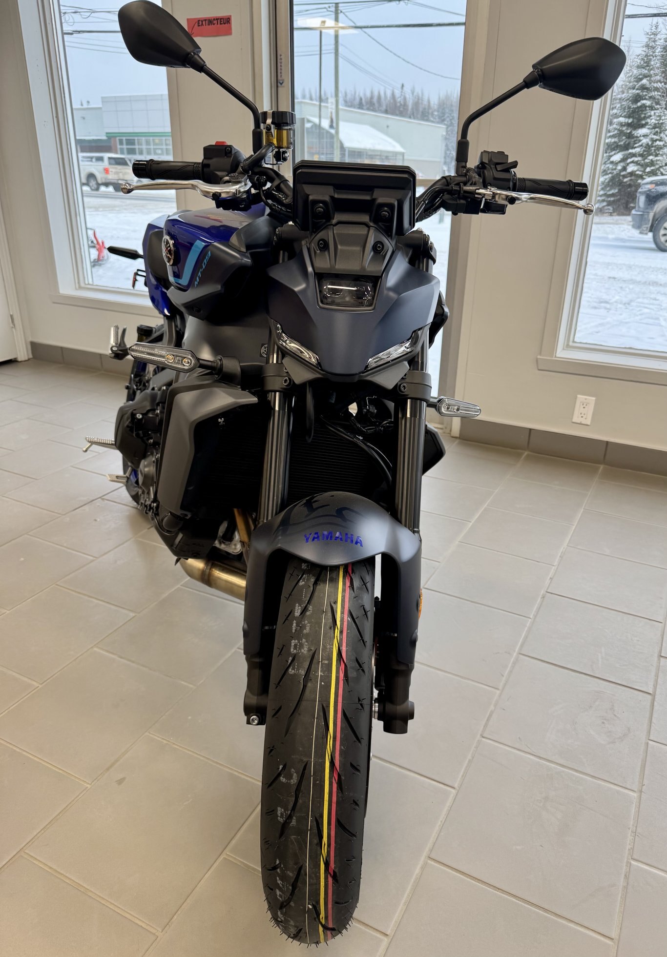 2025 Yamaha MT 09 Team Yamaha Blue