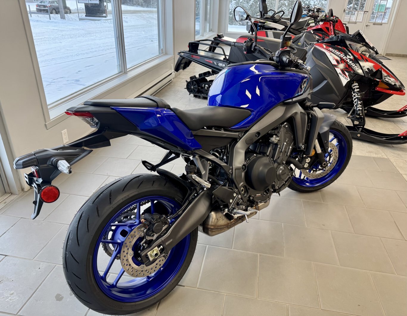 2025 Yamaha MT 09 Team Yamaha Blue