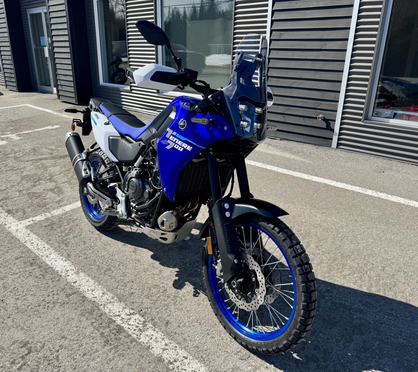 2025 Moto Yamaha Tenere 700 Bleu Yamaha