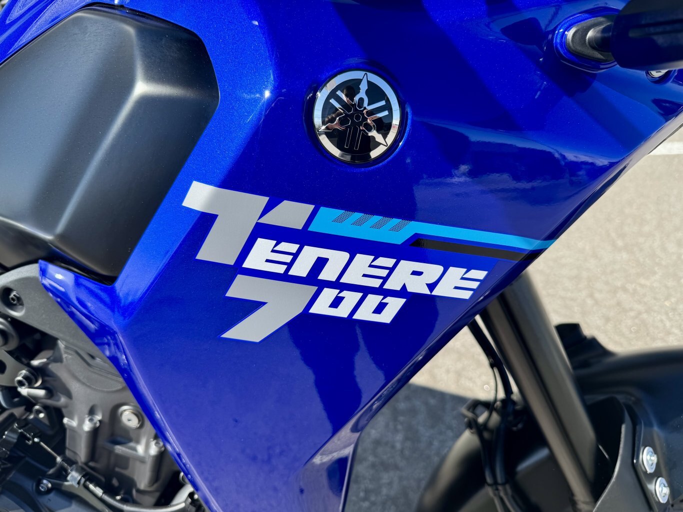 2025 Moto Yamaha Tenere 700 Bleu Yamaha