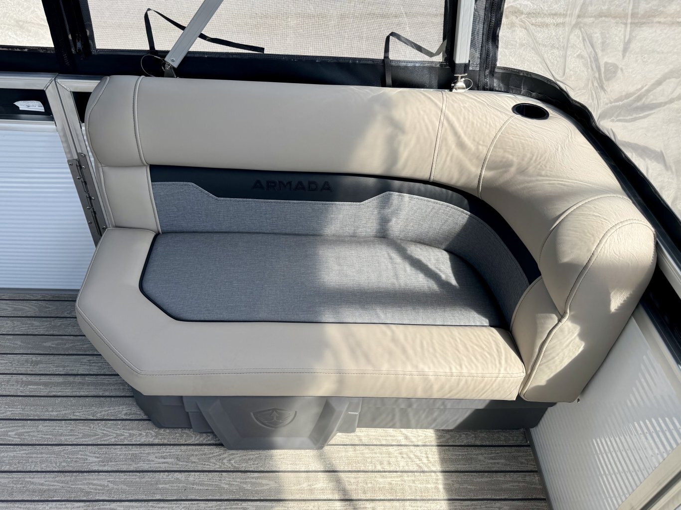 2025 Ponton Armada Zen 168 TÔLE EXTÉRIEURE BLANCHE