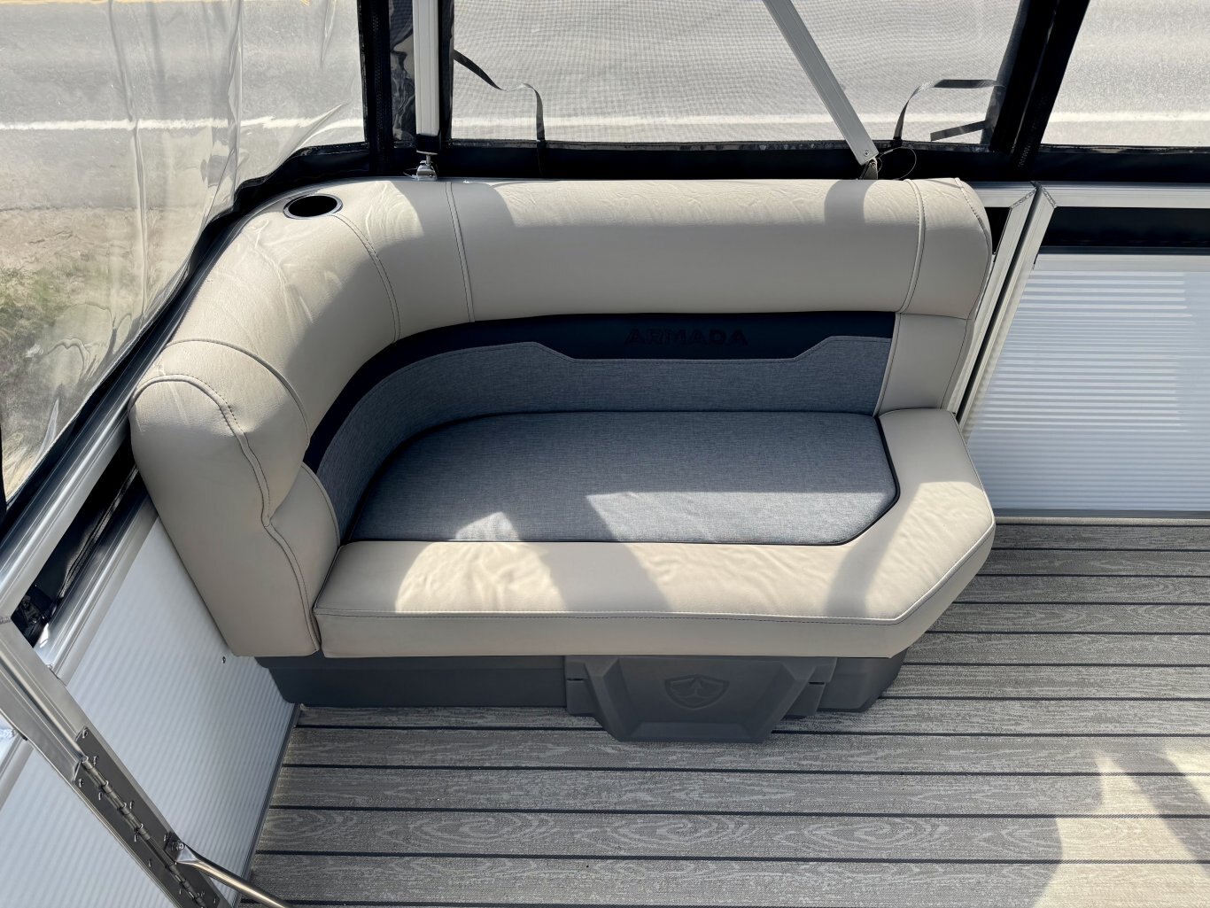 2025 Ponton Armada Zen 168 TÔLE EXTÉRIEURE BLANCHE