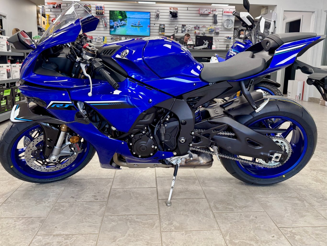Yamaha YZF R1 Bleu Team Yamaha 2025