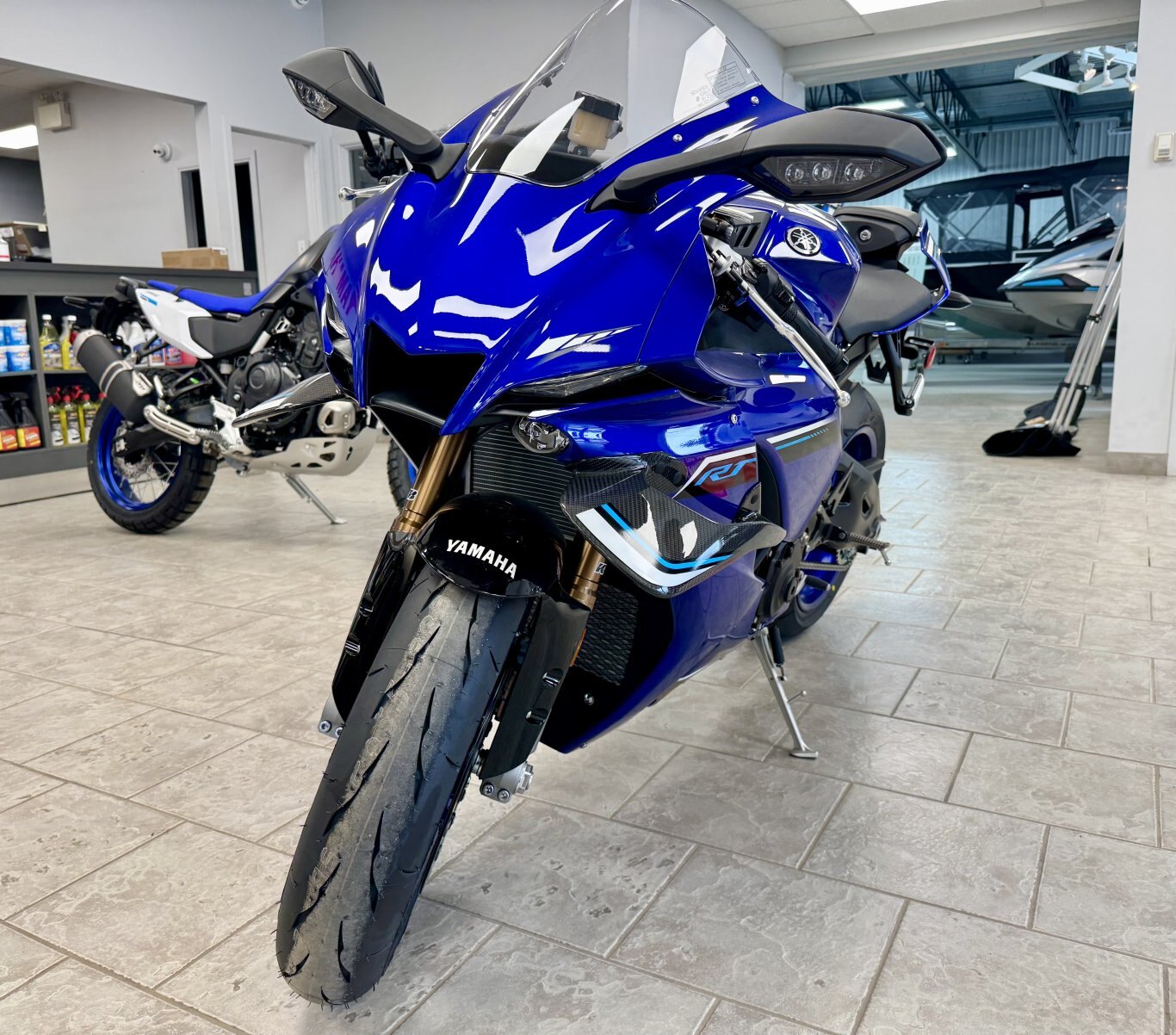 Yamaha YZF R1 Bleu Team Yamaha 2025