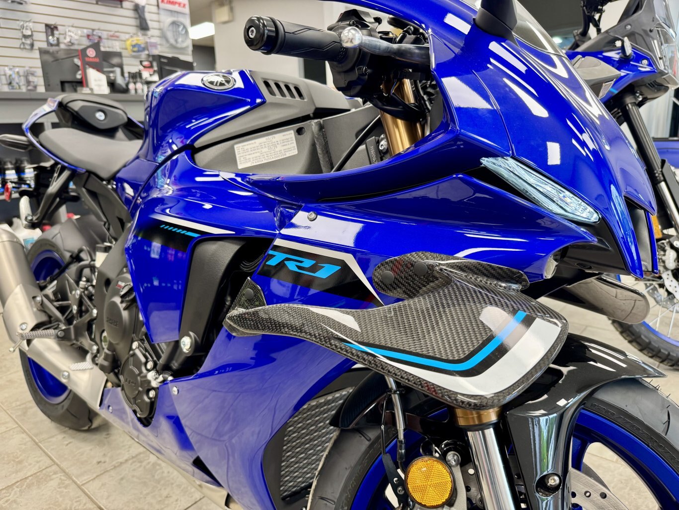 Yamaha YZF R1 Bleu Team Yamaha 2025