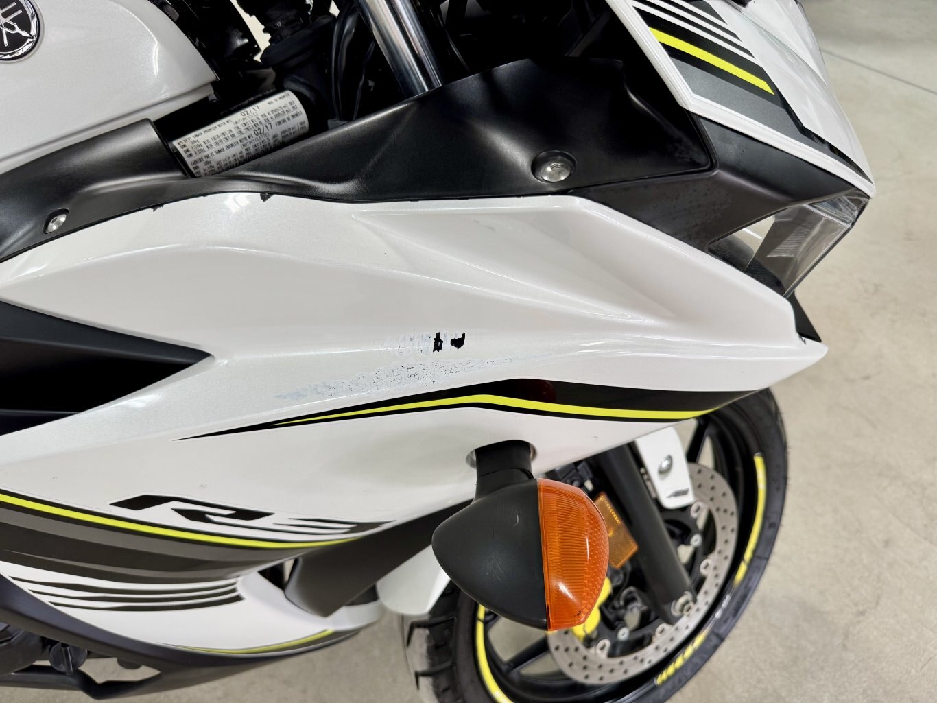 2017 Moto Yamaha YZF R3