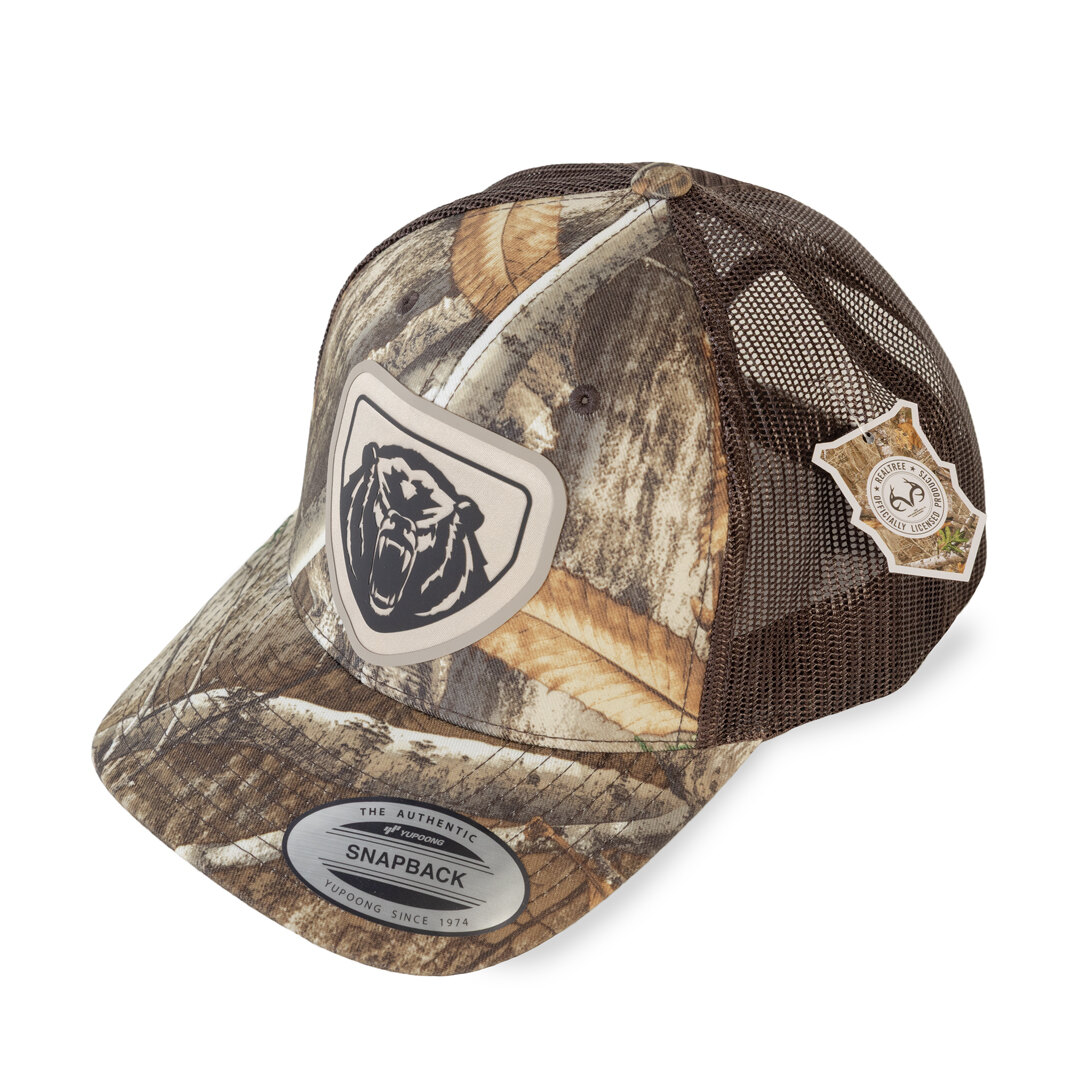 Yamaha Camouflage Grizzly Trucker Cap