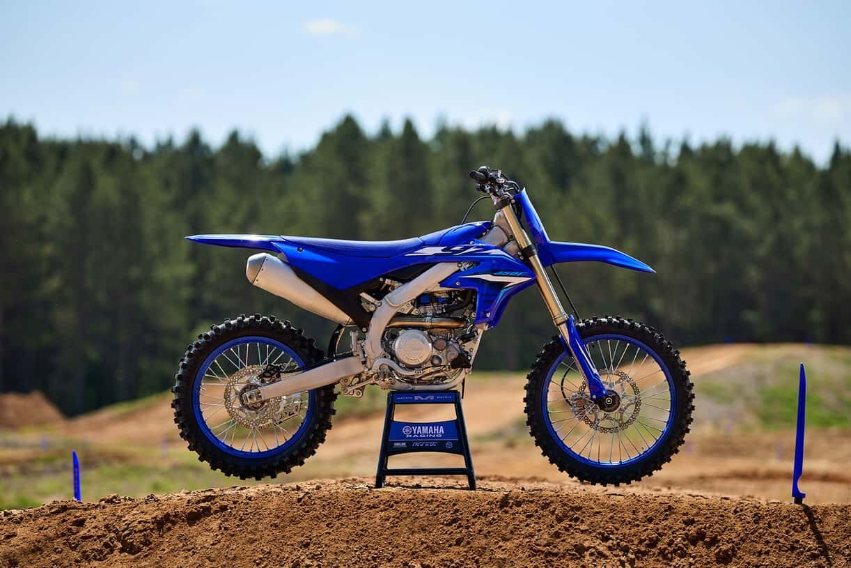 2026 Moto Yamaha YZ450F Bleu Team Yamaha