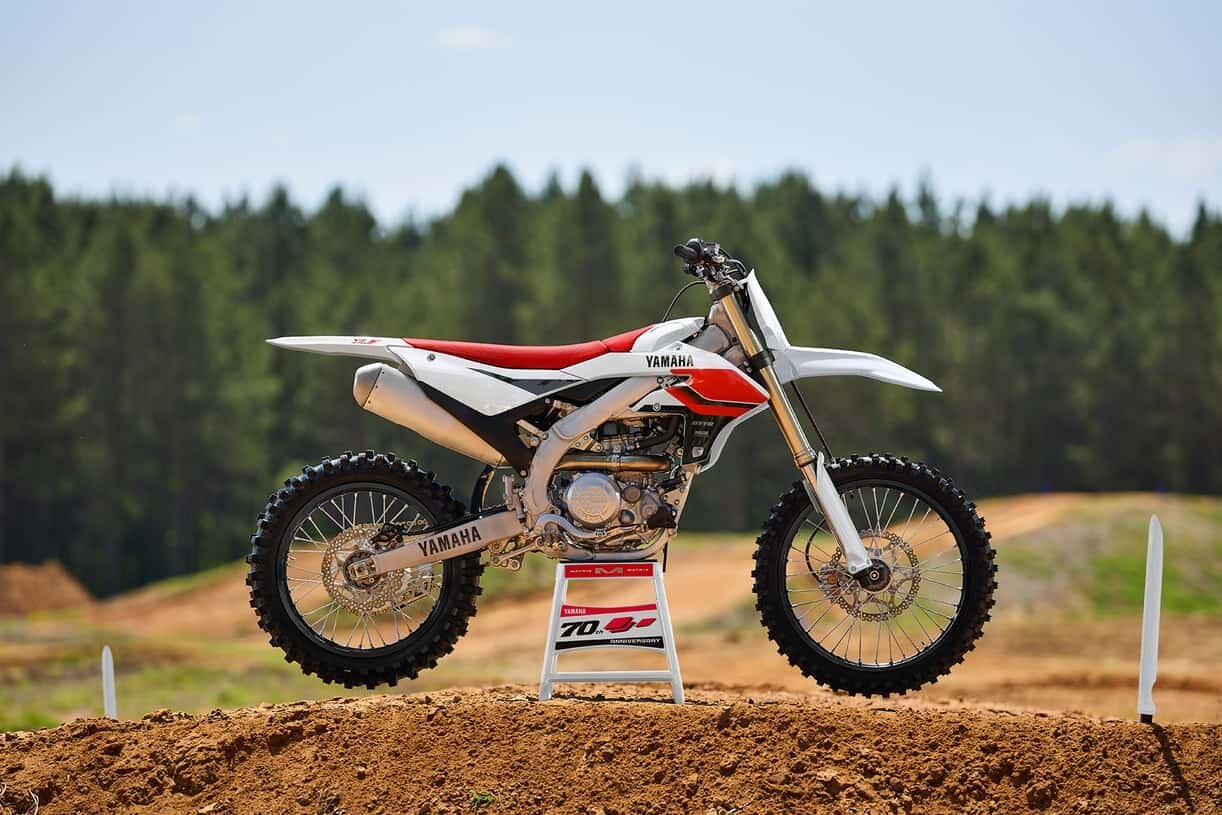 2026 Moto Yamaha YZ450F Bleu Team Yamaha