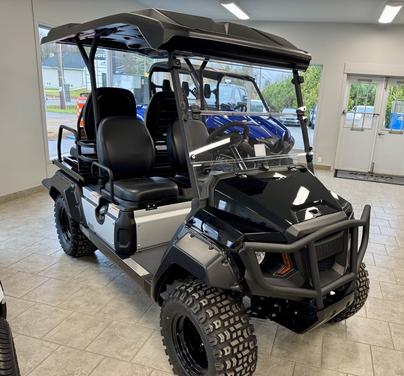 2025 Voiturette Yamaha UMAX Rally 2+2 Onyx métallique