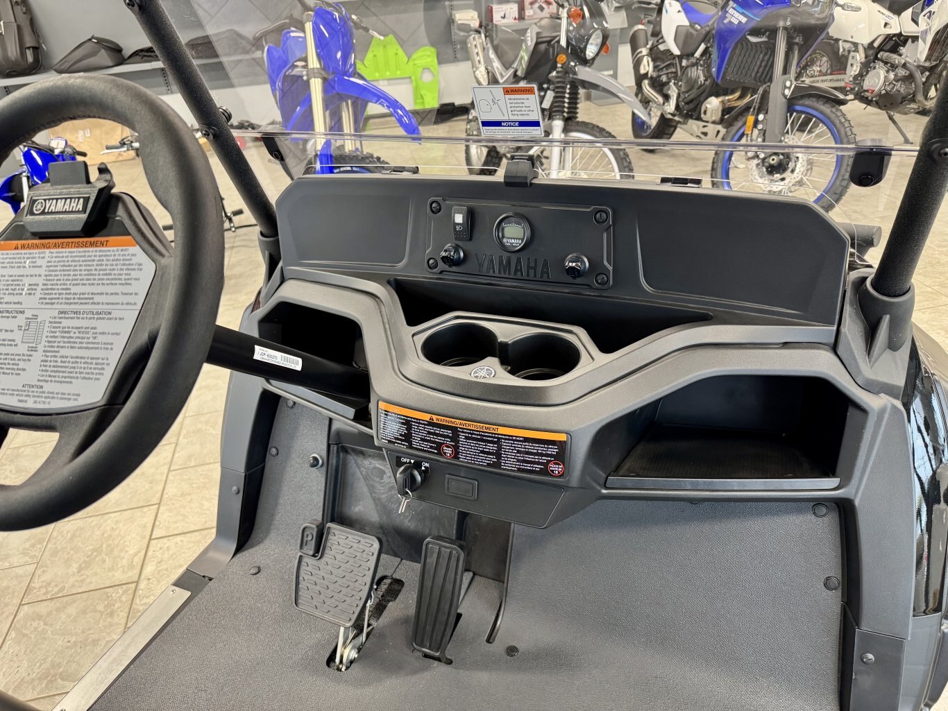 2025 Voiturette Yamaha UMAX Rally 2+2 Onyx métallique