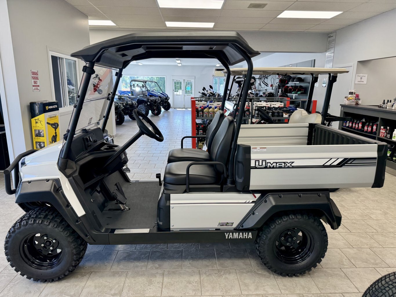 2025 Voiturette Yamaha UMAX Rallye Blanc Glacier