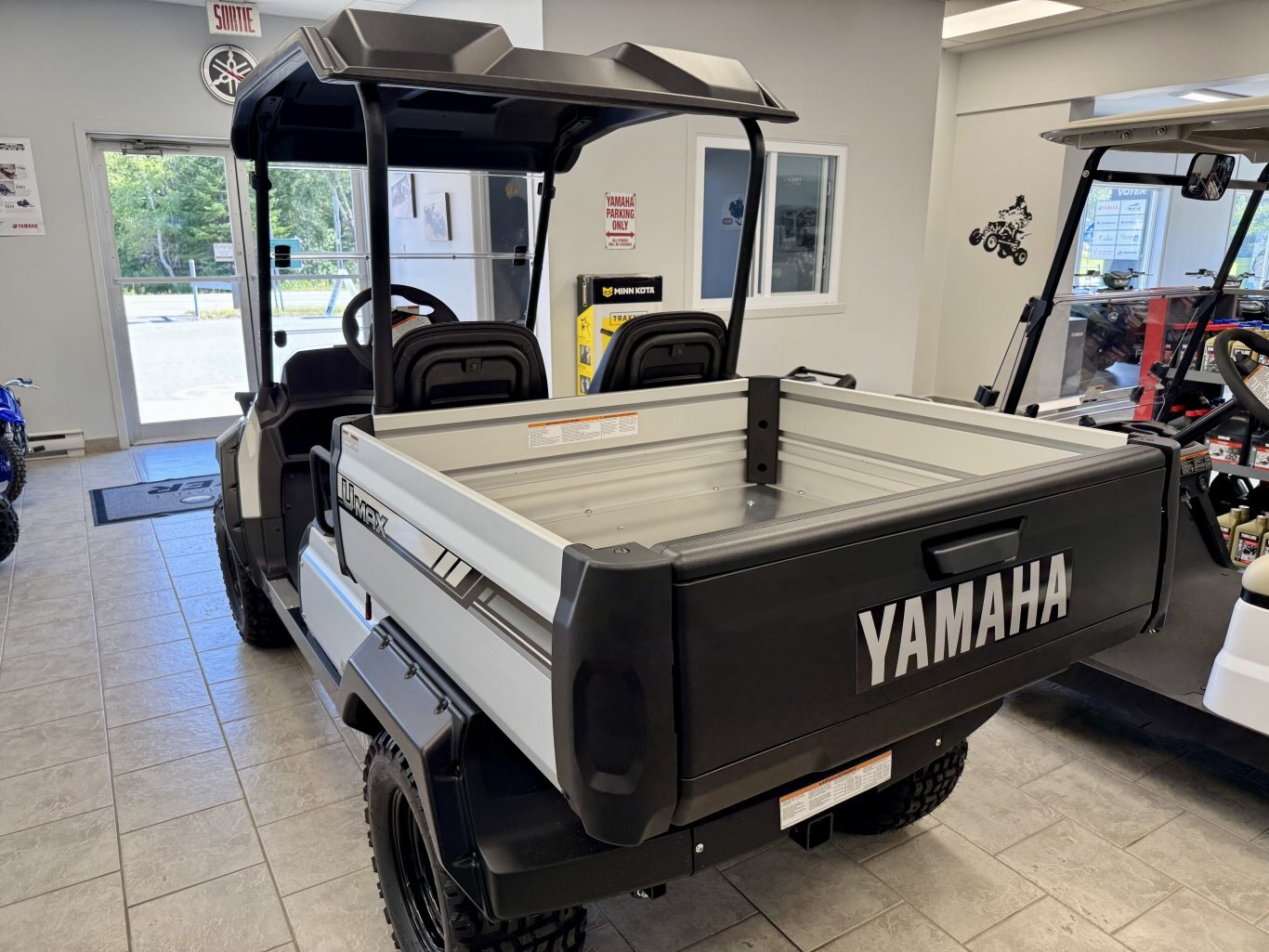 2025 Voiturette Yamaha UMAX Rallye Blanc Glacier