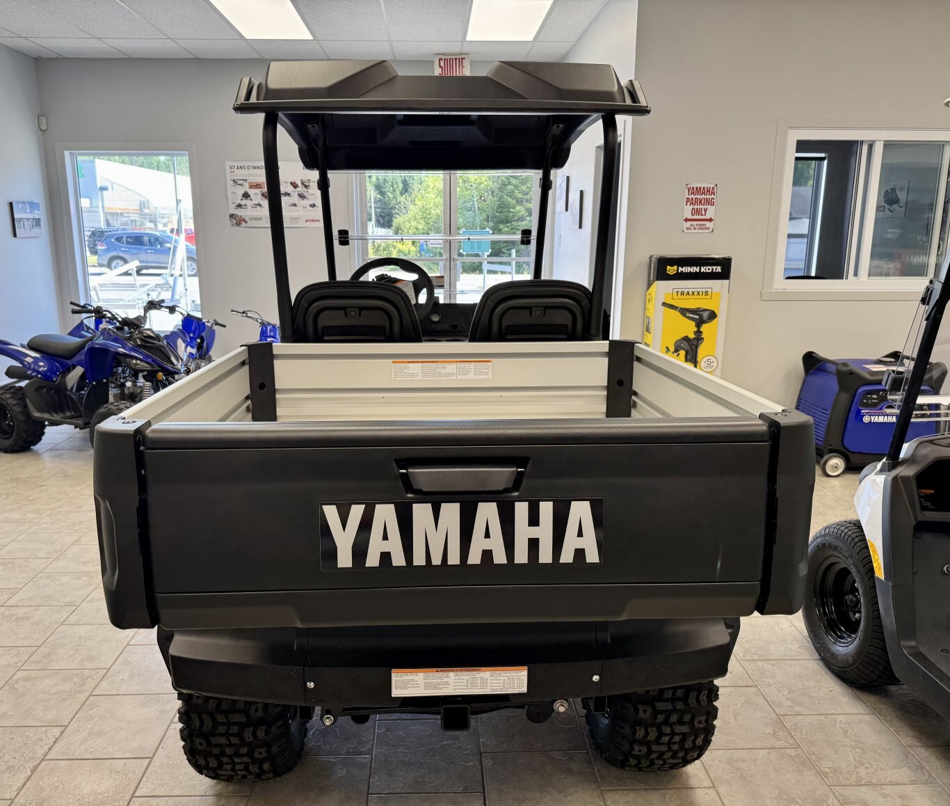 2025 Voiturette Yamaha UMAX Rallye Blanc Glacier