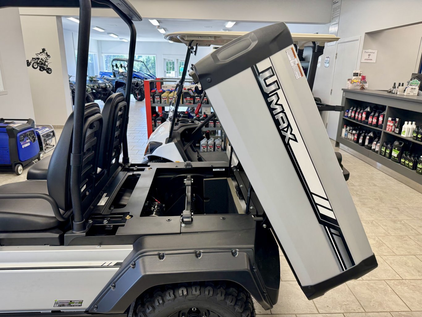 2025 Voiturette Yamaha UMAX Rallye Blanc Glacier