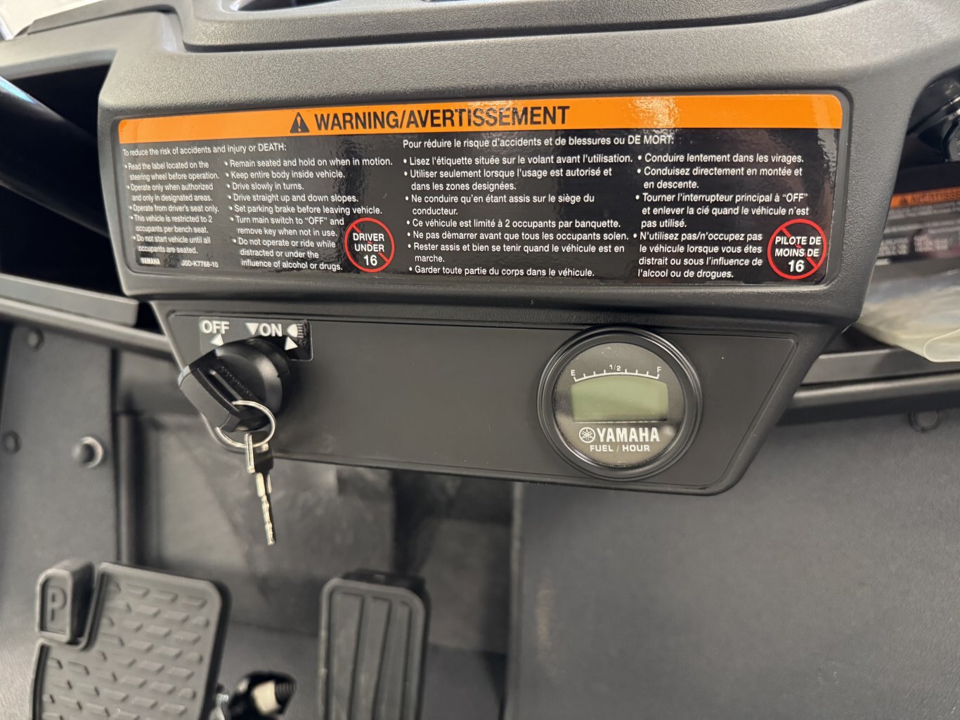 2025 Voiturette Yamaha Drive²