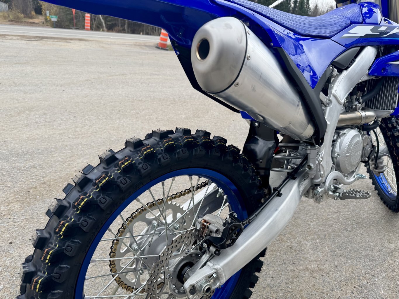 2026 Moto Yamaha YZ450F Bleu Team Yamaha