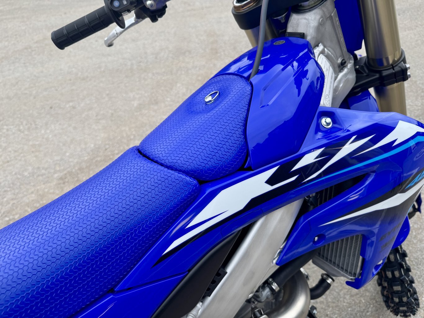 2026 Moto Yamaha YZ450F Bleu Team Yamaha