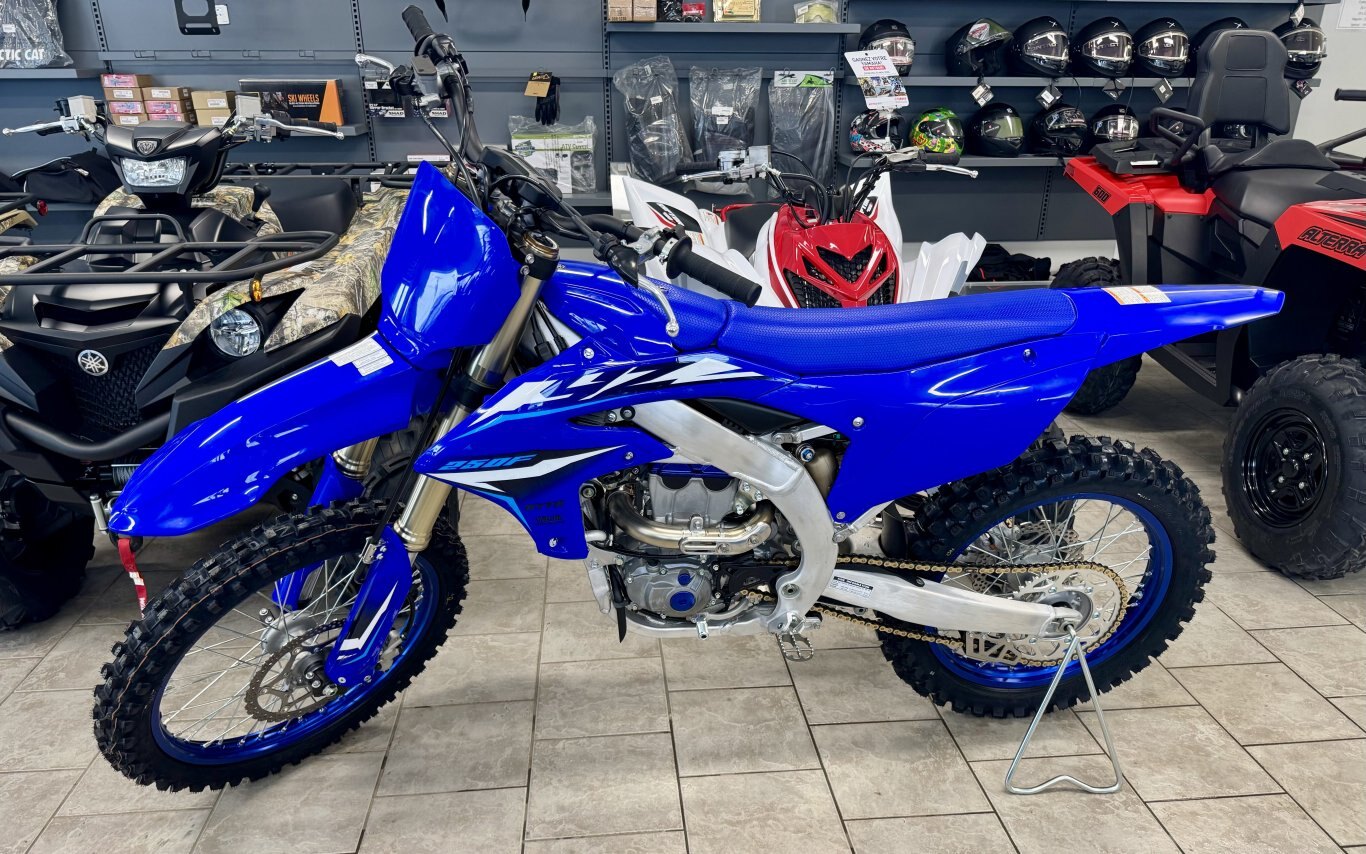 2026 Moto Yamaha YZ250F Bleu Team Yamaha