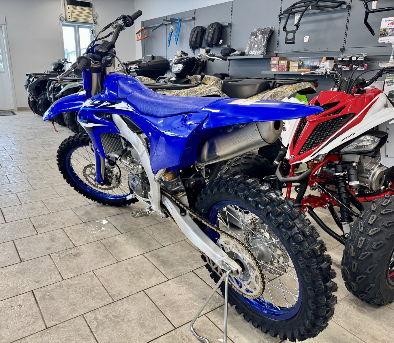 2026 Moto Yamaha YZ250F Bleu Team Yamaha