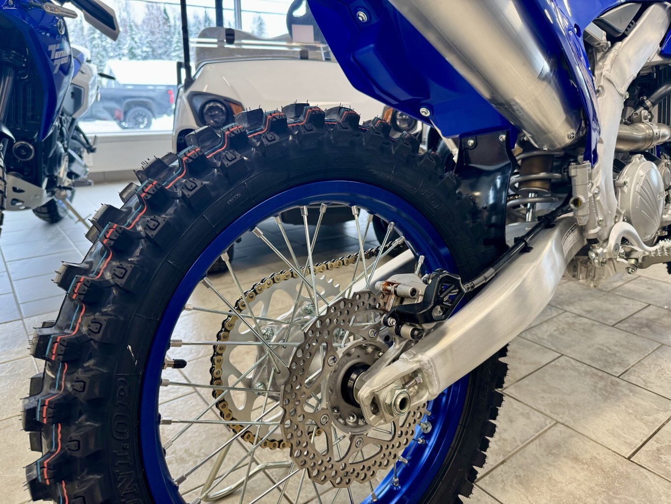 2026 Moto Yamaha YZ250F Bleu Team Yamaha