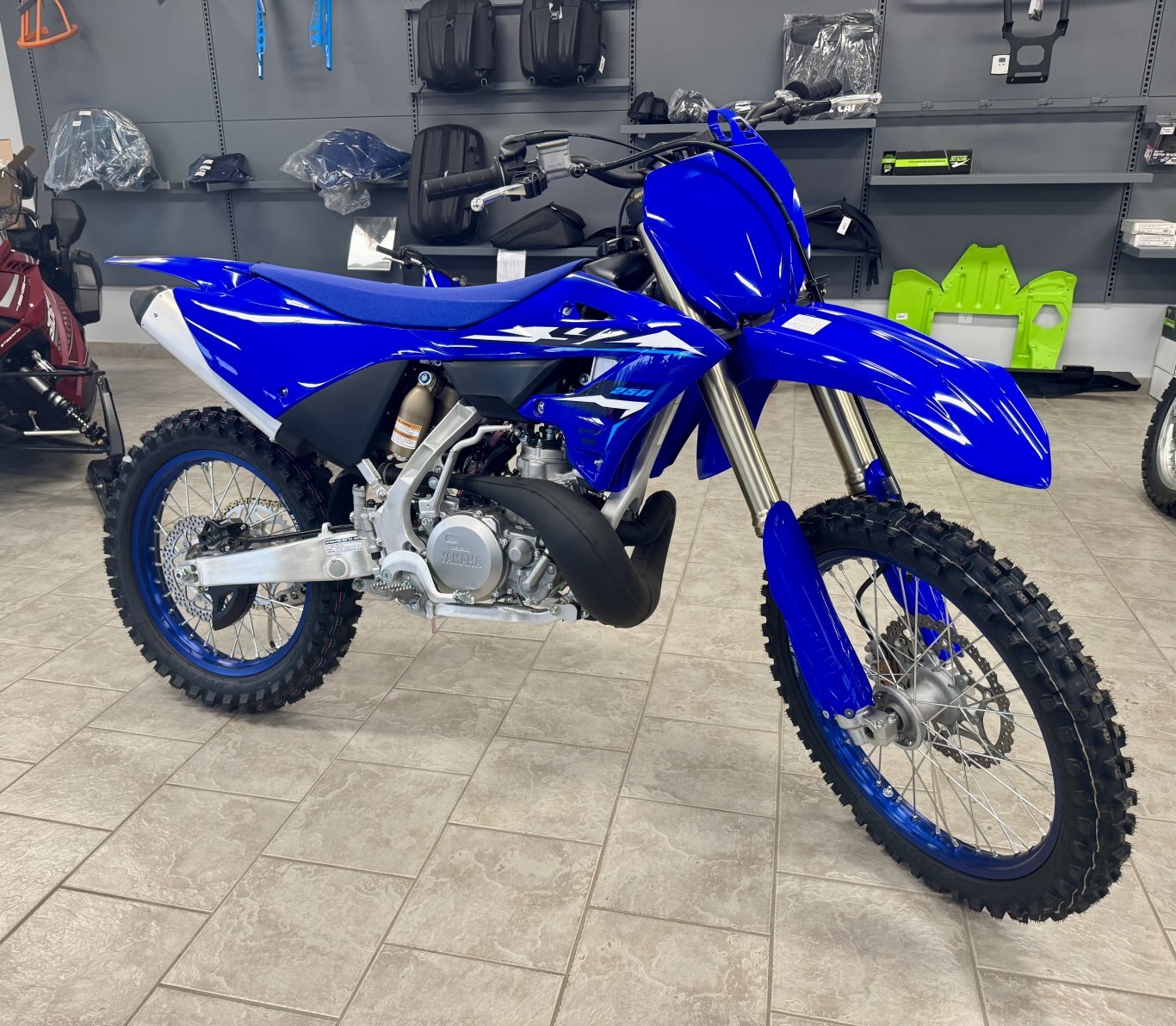 2026 Moto Yamaha YZ250 Bleu Team Yamaha