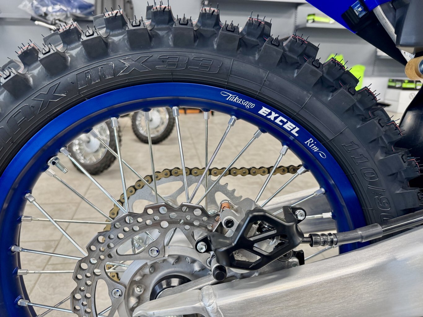 2026 Moto Yamaha YZ250 Bleu Team Yamaha