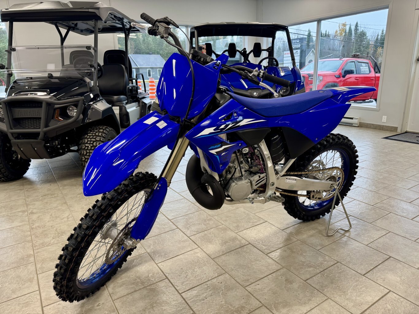 2026 Moto Yamaha YZ250 Bleu Team Yamaha