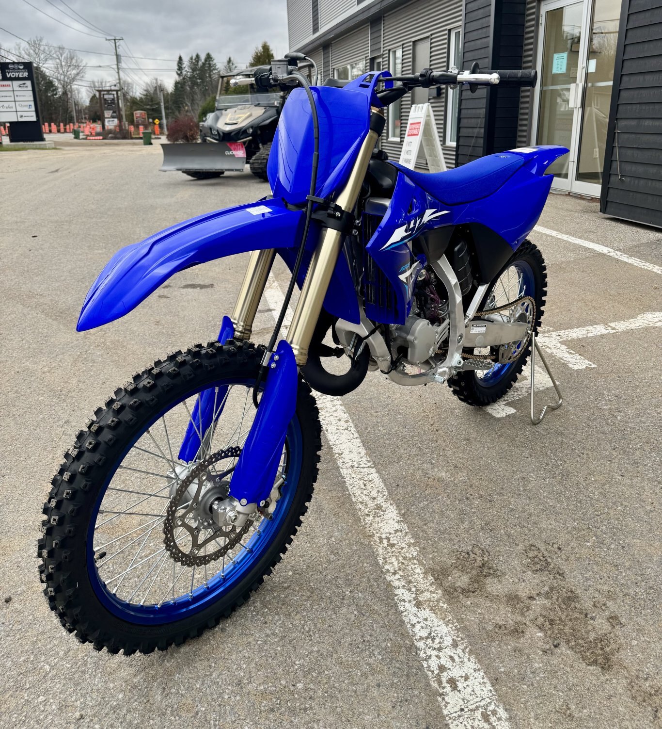2026 Moto Yamaha YZ125 Bleu Team Yamaha