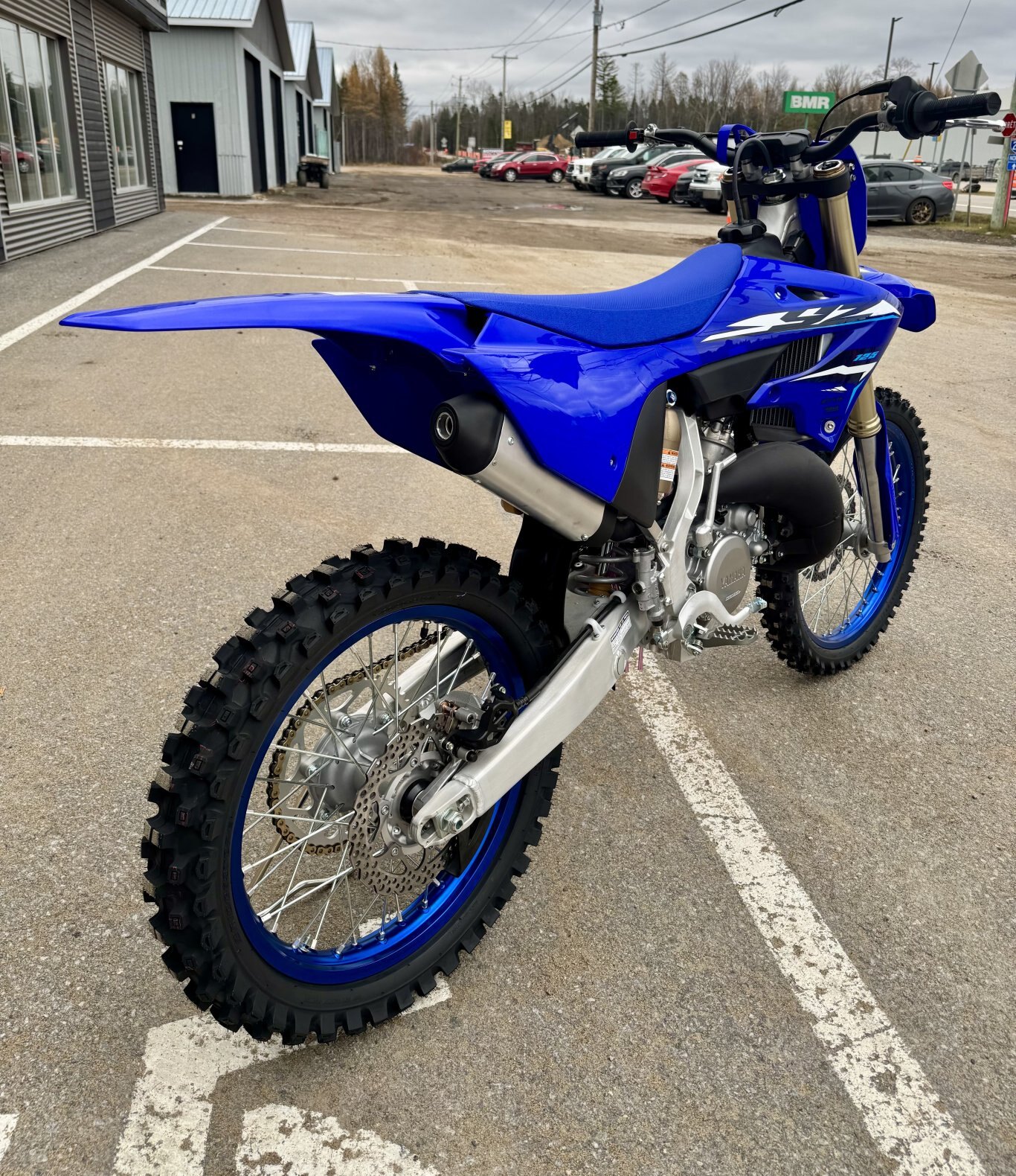 2026 Moto Yamaha YZ125 Bleu Team Yamaha